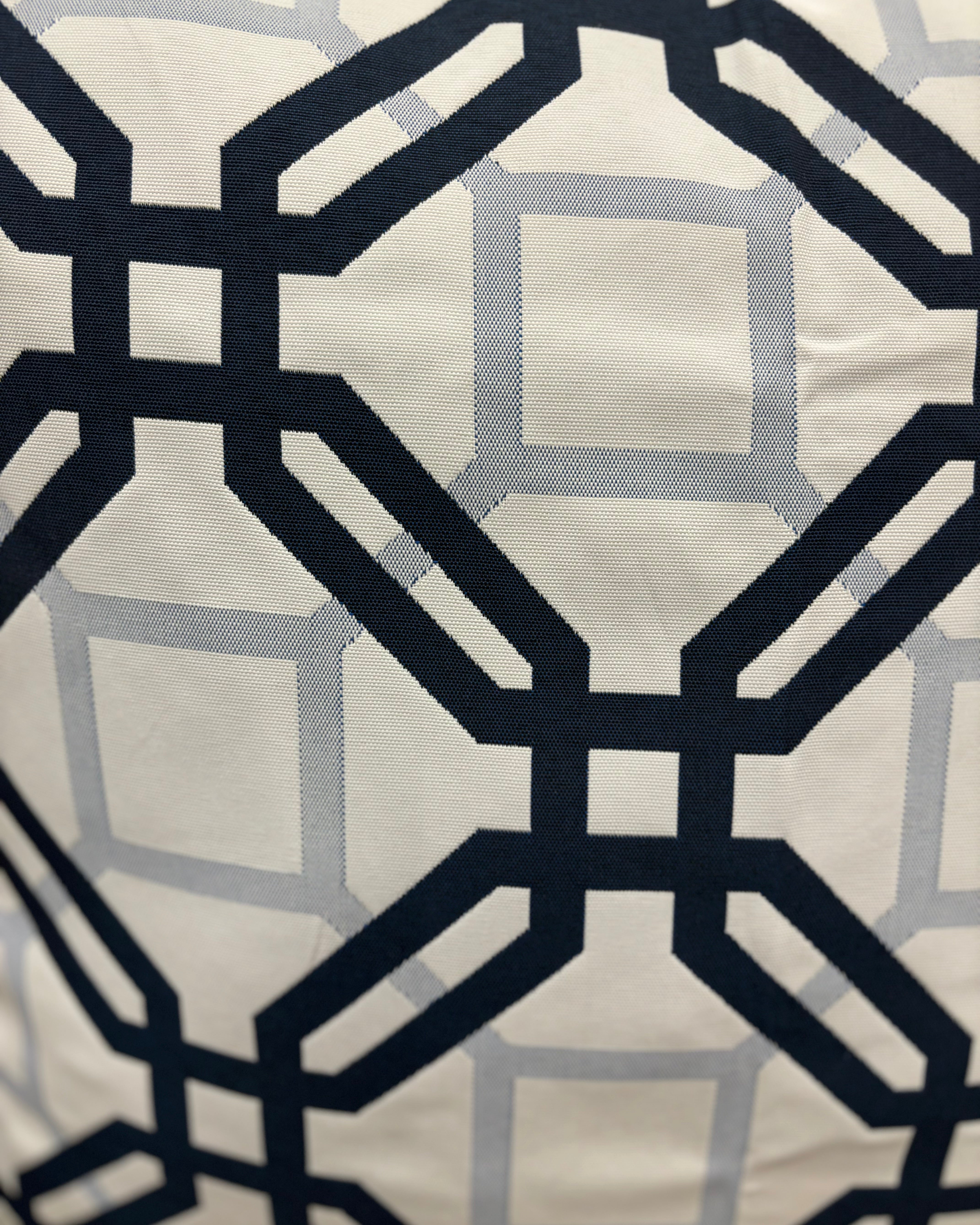 Capri Outdoor Cushion Cover - White/Blue Link