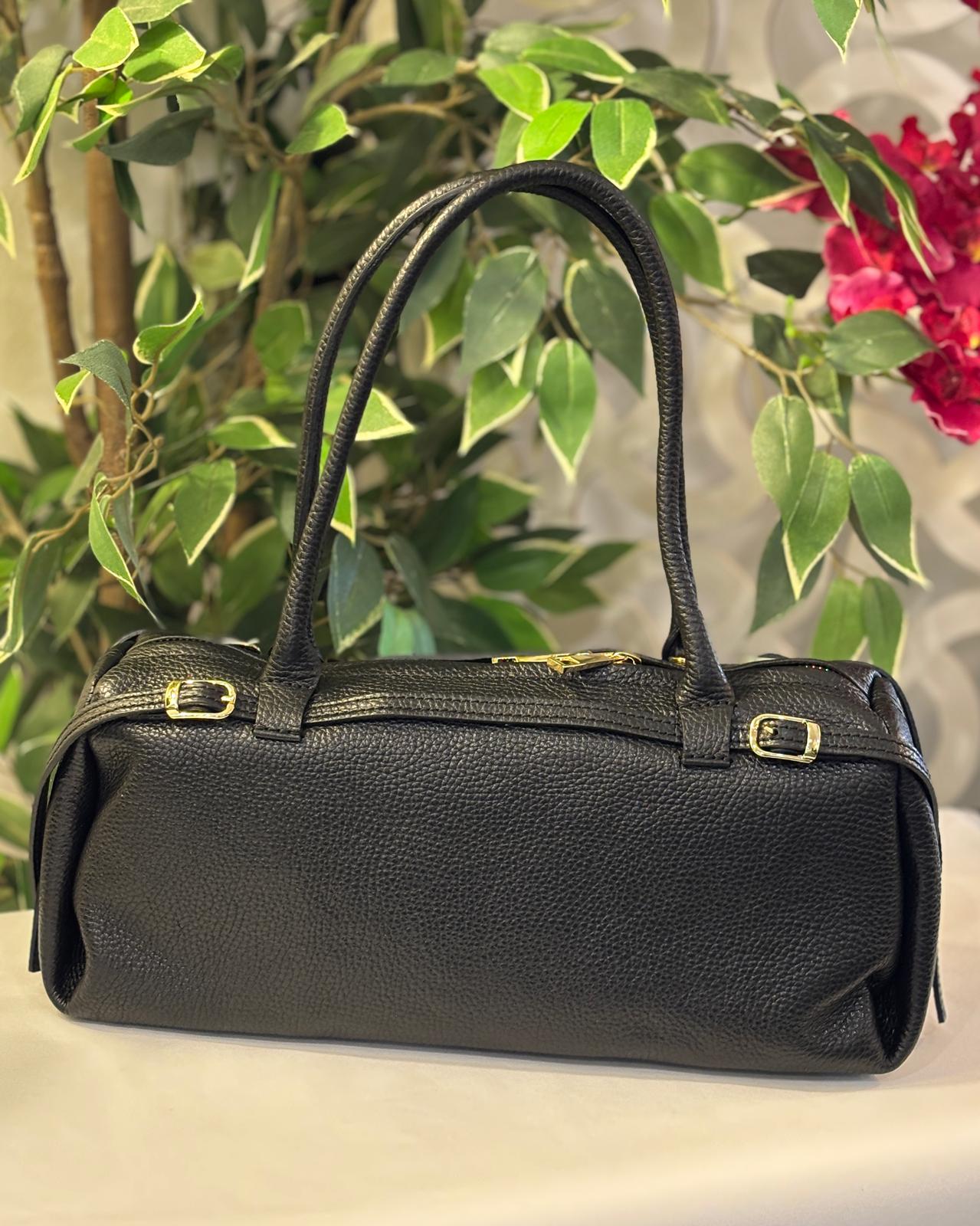 Pescara Leather Bag - Black