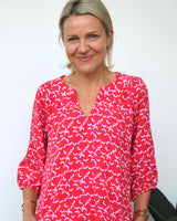 Pippa Top - Red Ginkgo