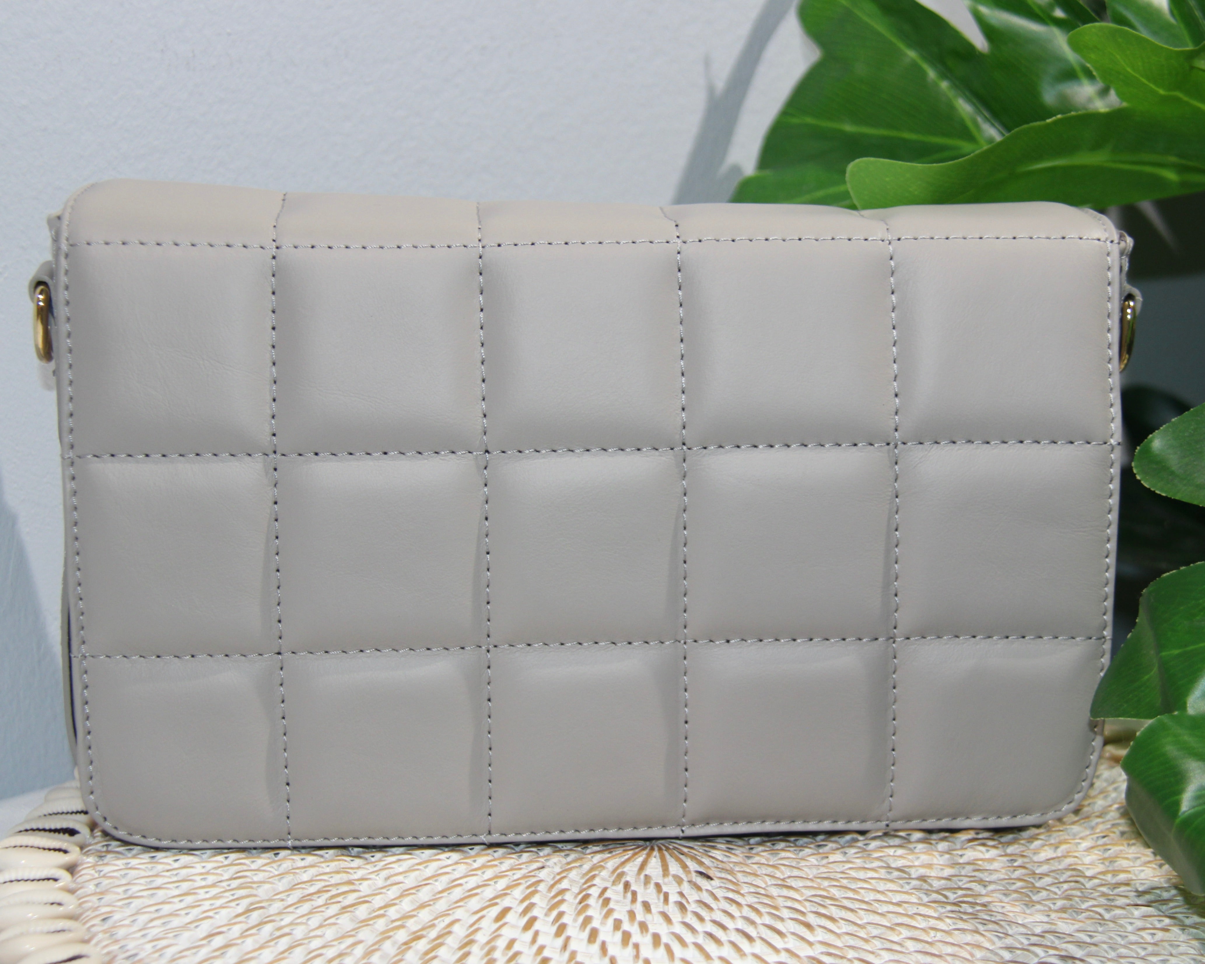 Renata Structured Bag - Grey