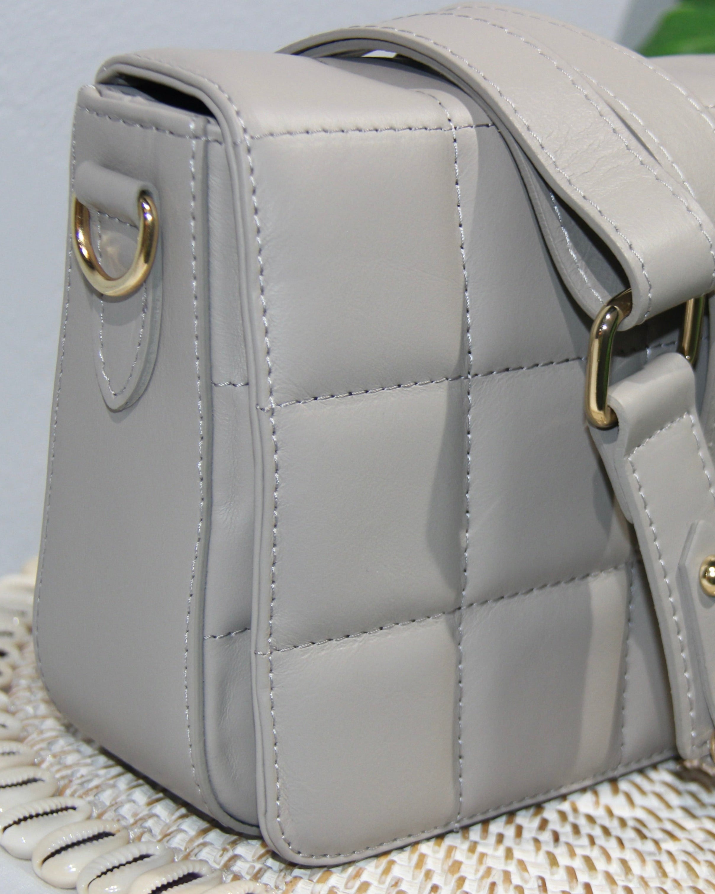 Renata Structured Bag - Grey