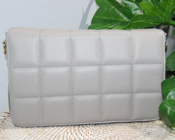 Renata Structured Bag - Grey