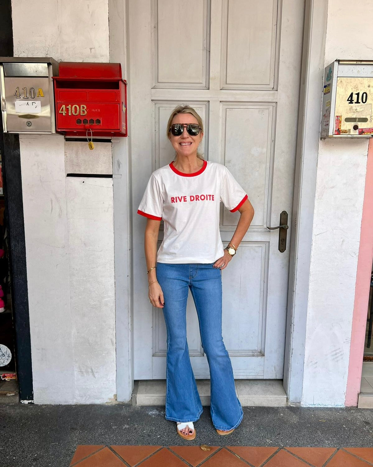 Rive Droite T-Shirt - Red