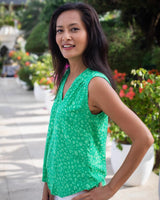 Solo Top - Green Petal