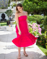 St Tropez Dress/Skirt - Fuchsia