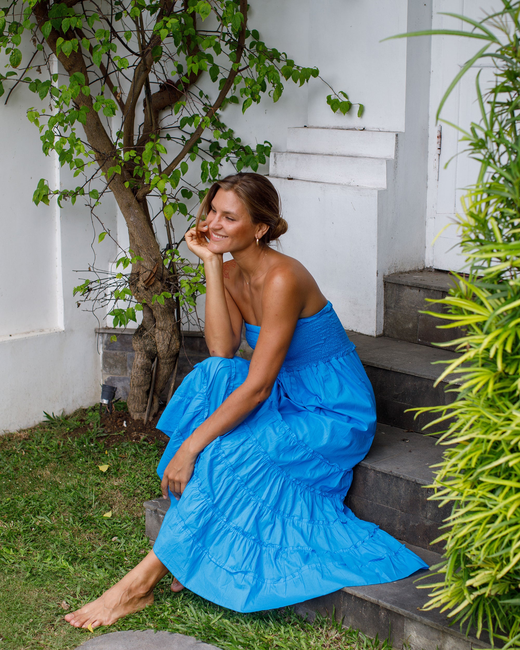 St Tropez Dress/Skirt - Malibu Blue