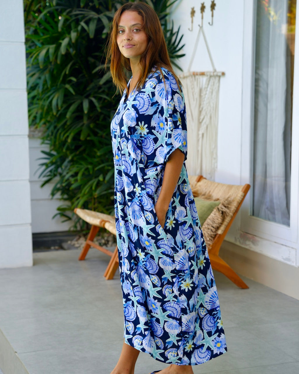 Tessa Kaftan - Navy StarFish