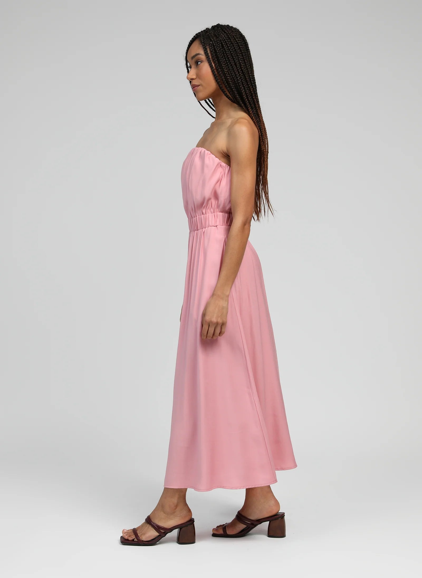 Milika Dress - Rose