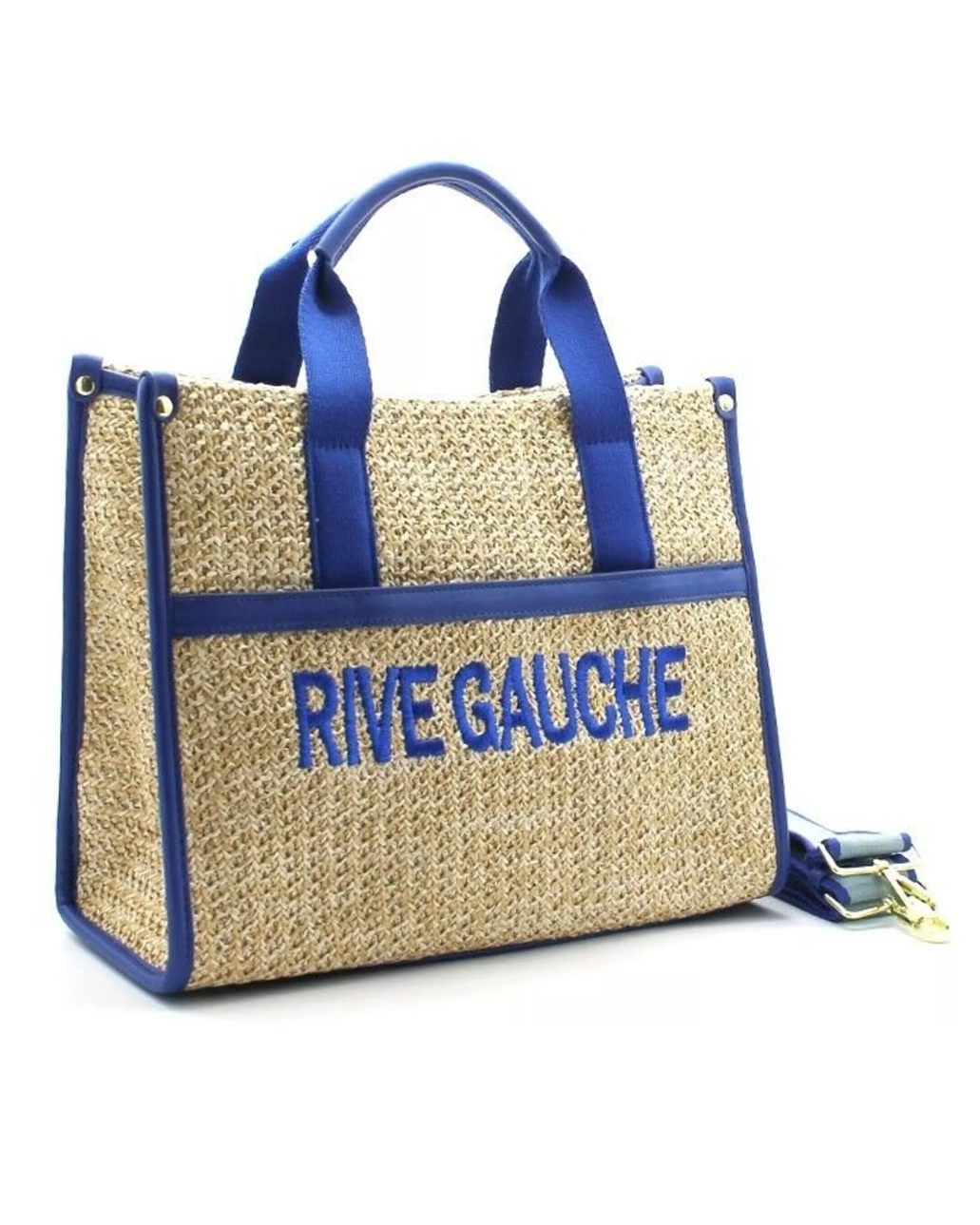 Rive Gauche Tote - Cobalt