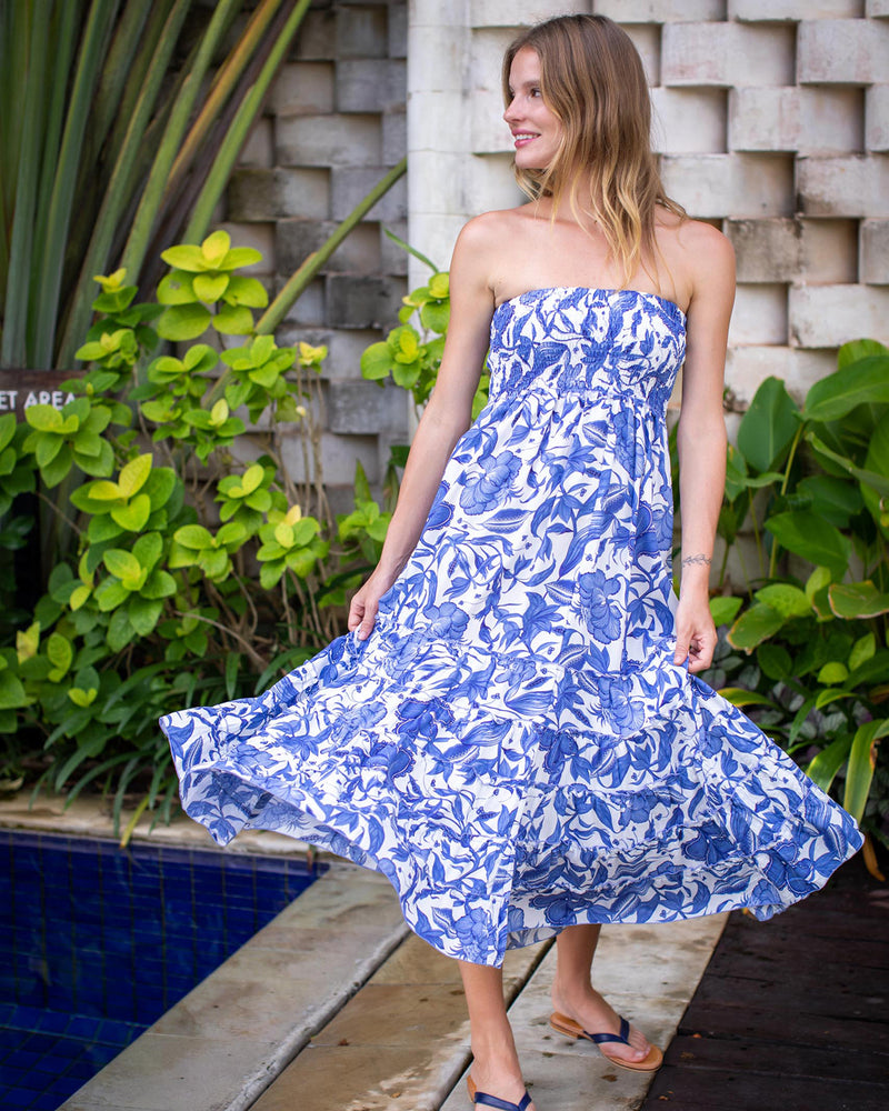 St Tropez Dress/Skirt - Blue Chintz
