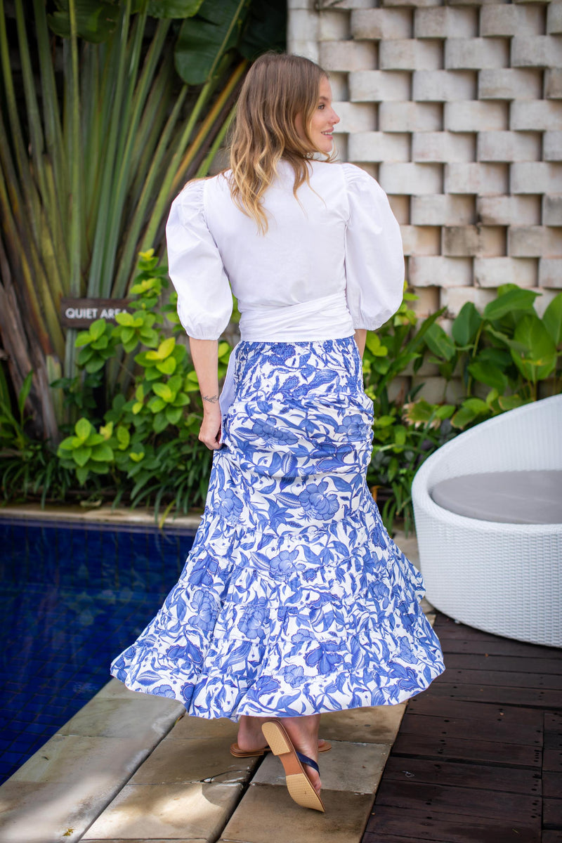 St Tropez Dress/Skirt - Blue Chintz