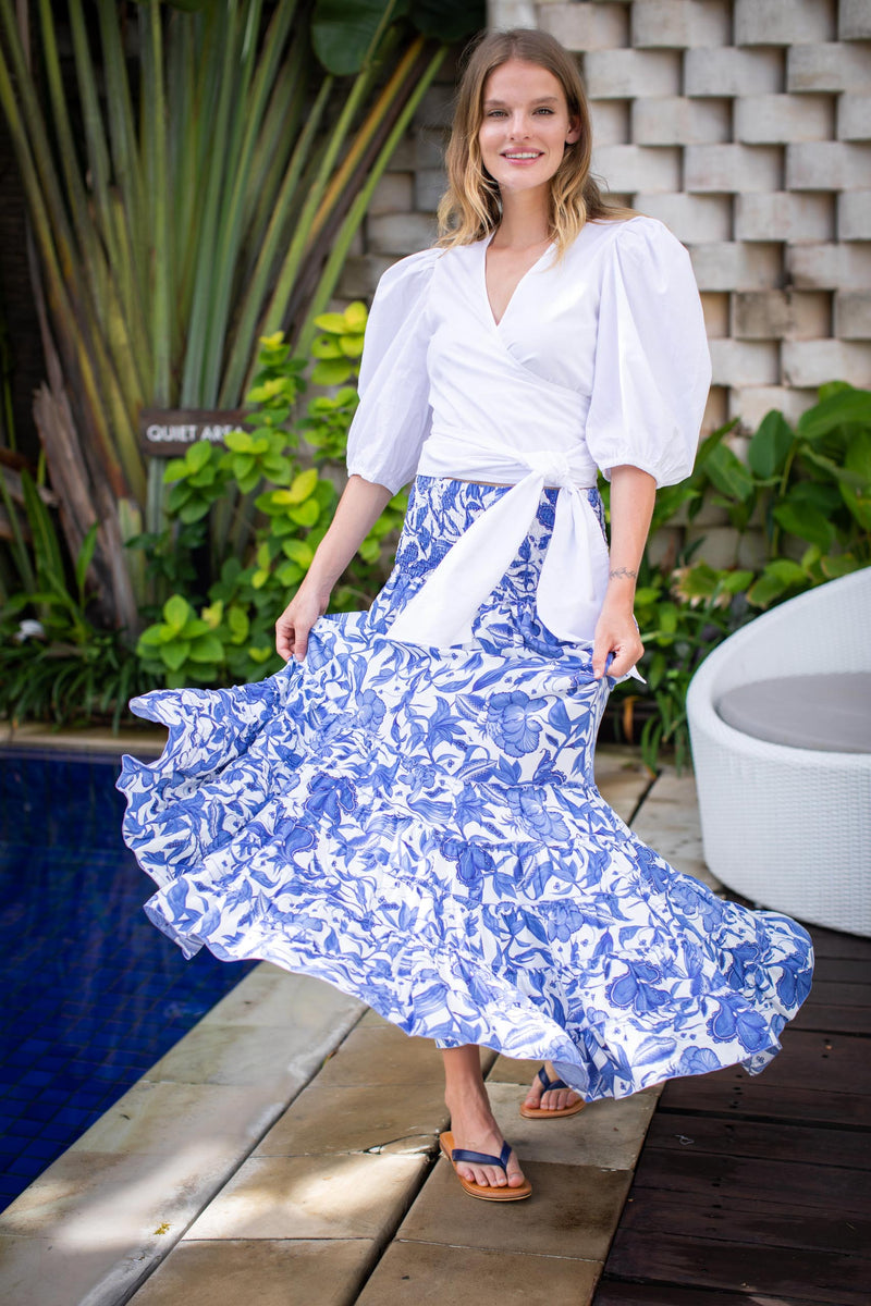 St Tropez Dress/Skirt - Blue Chintz
