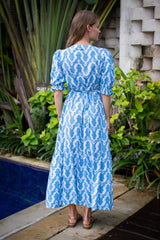 Margot Dress - Cobalt Andonara