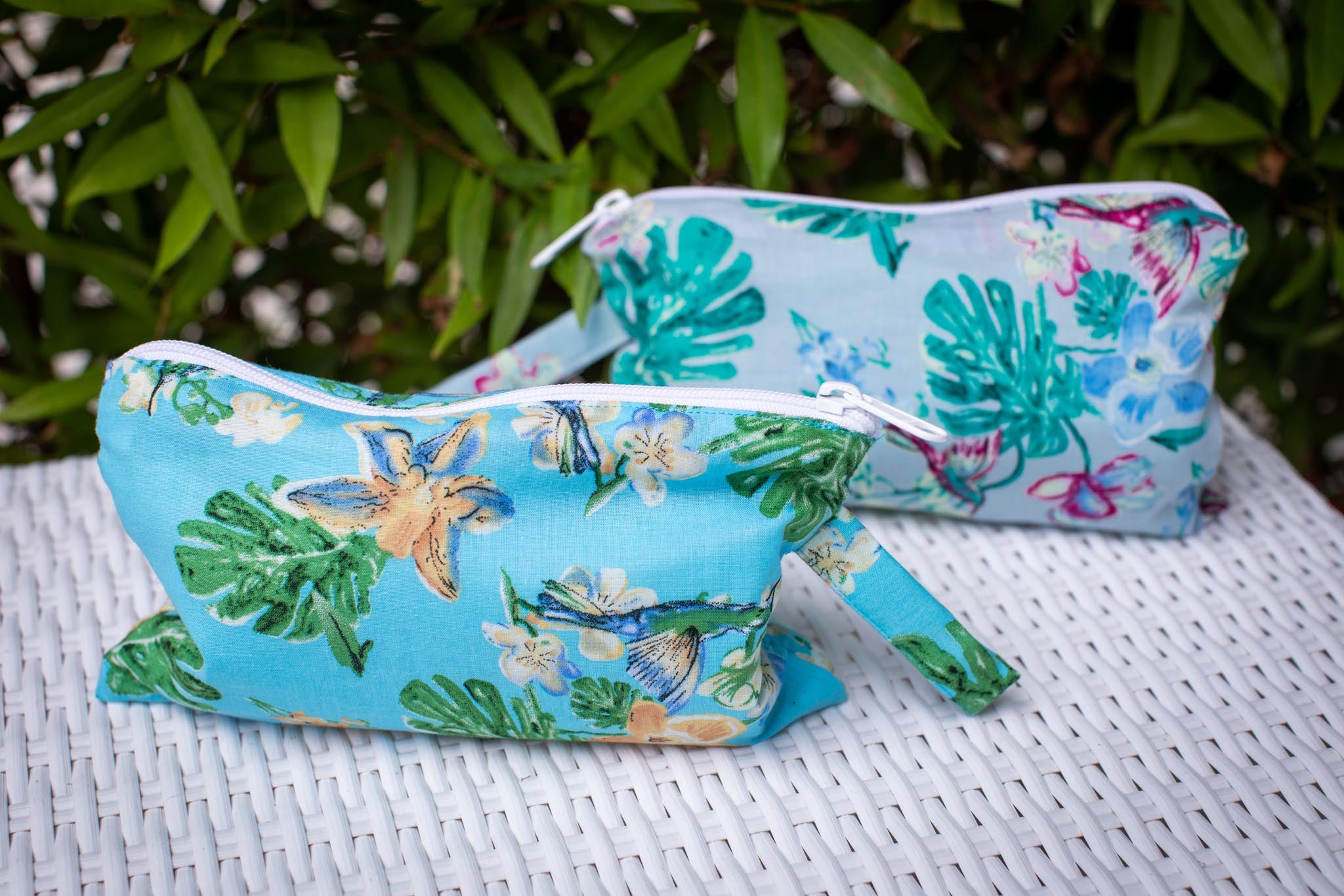 Bali Life Makeup Pouch - Sky Blue