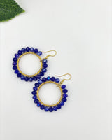 Bali Crystal Hoop Earrings - Orbis