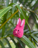 Bali Life Bunny Keyring - Pink