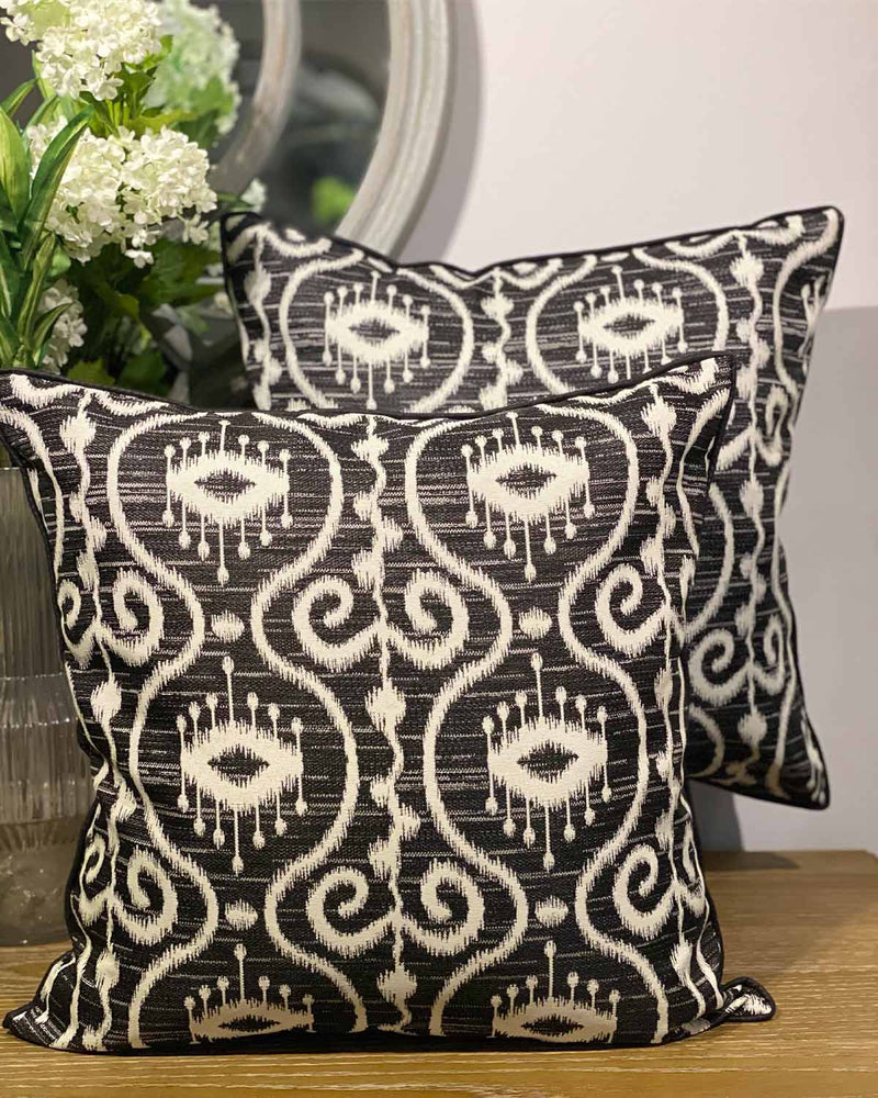 Sumatra Black Batik Cushion Cover