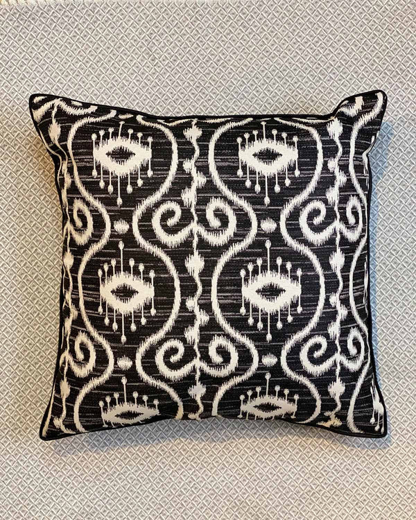 Sumatra Black Batik Cushion Cover