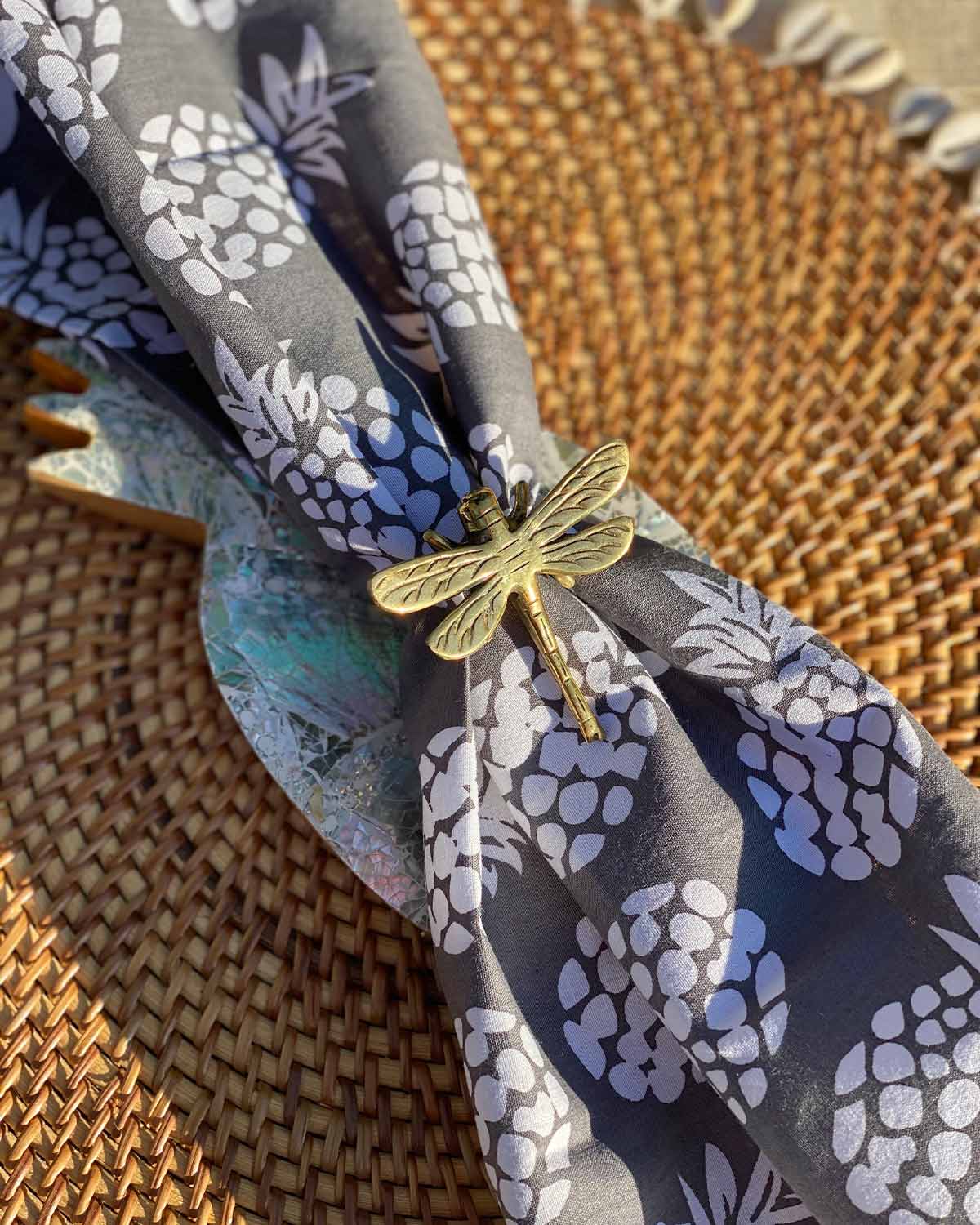 Dragonfly Napkin Ring - Setof2