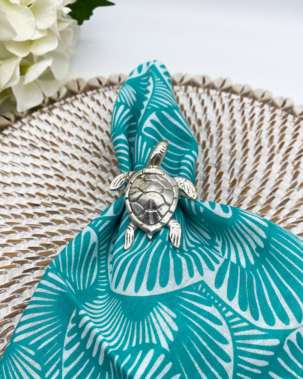 Turtle Napkin Ring - Set of 2