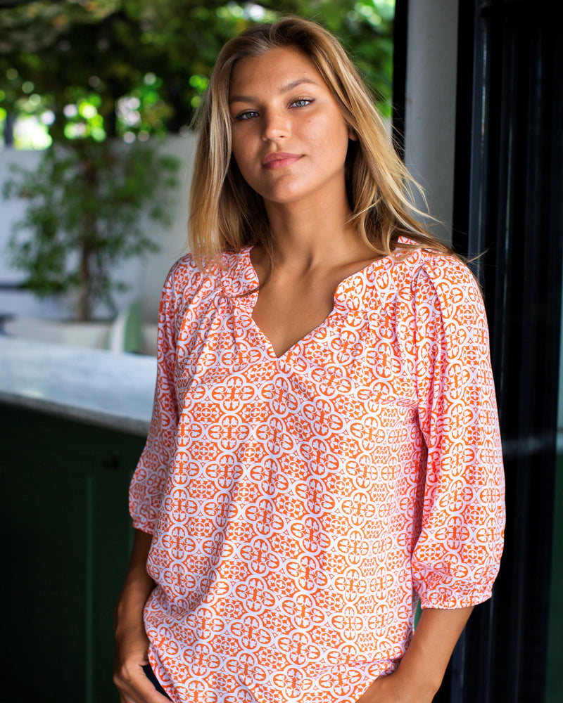 Pippa Top - Orange Clove