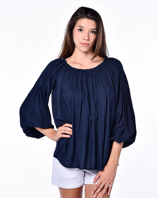 Rosie Top - Navy