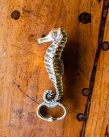 Brass Seahorse Bottle Opener