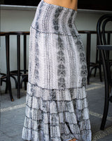 St Tropez Dress/Skirt - Grey Snake