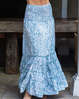 St Tropez Dress/Skirt - Ice Blue Flowery