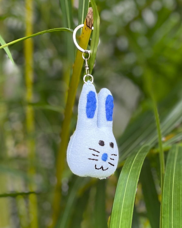 Bali Life Bunny Keyring - Baby Blue