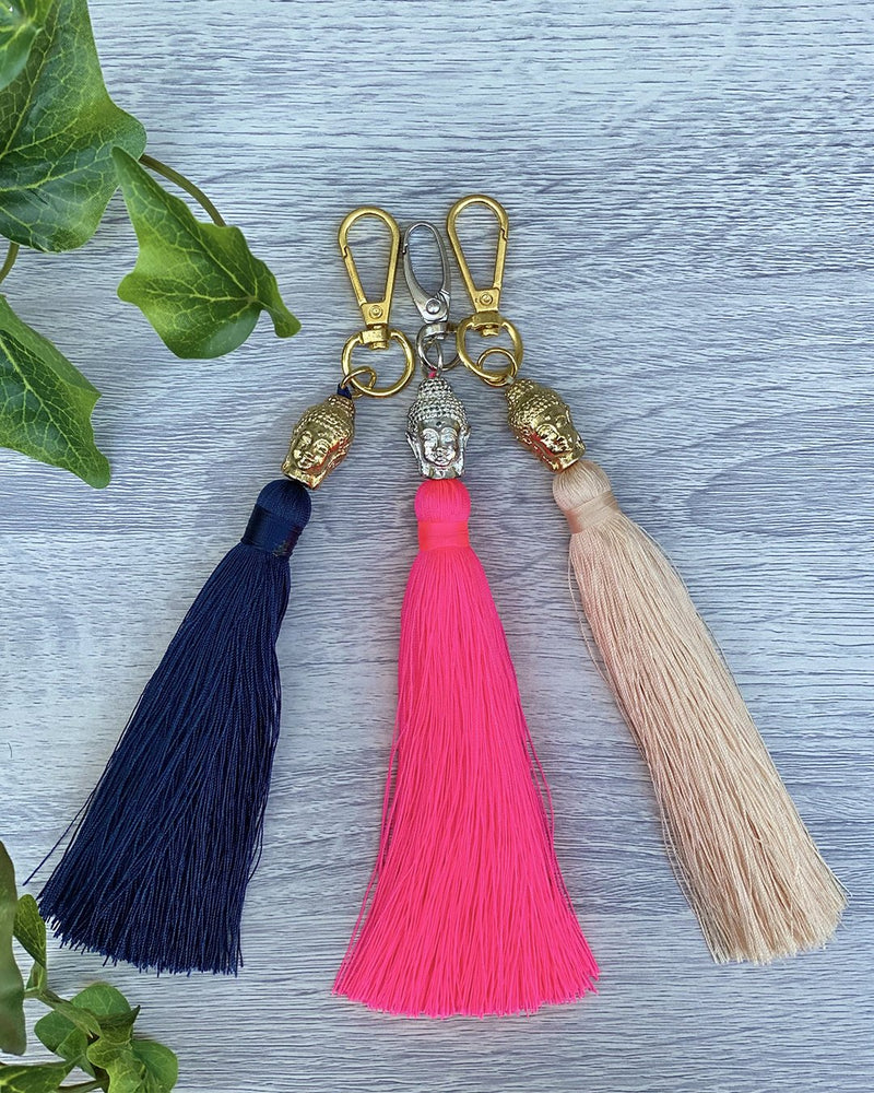 Buddha Tassel Keyring