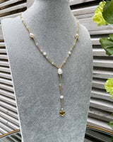 Bali Heart and Pearl Pendant