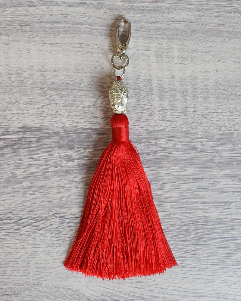 Buddha Tassel Keyring