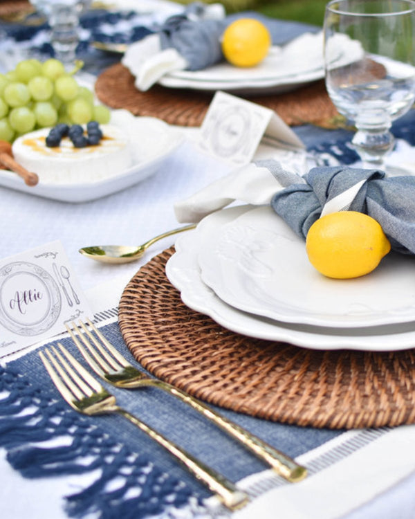 Natural Rattan Placemat (Set of 2)